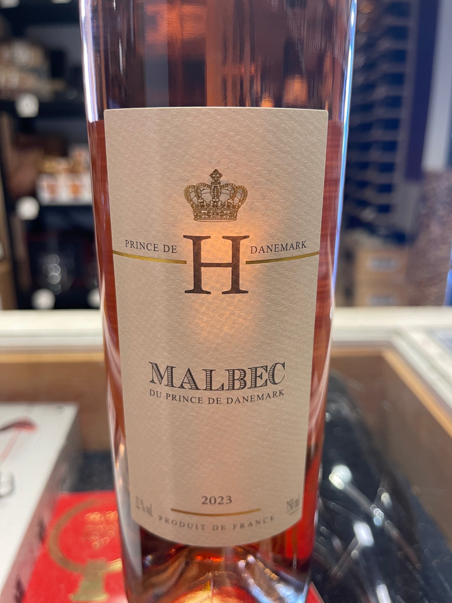 Prins de H Danemark 2023 Malbec Rose