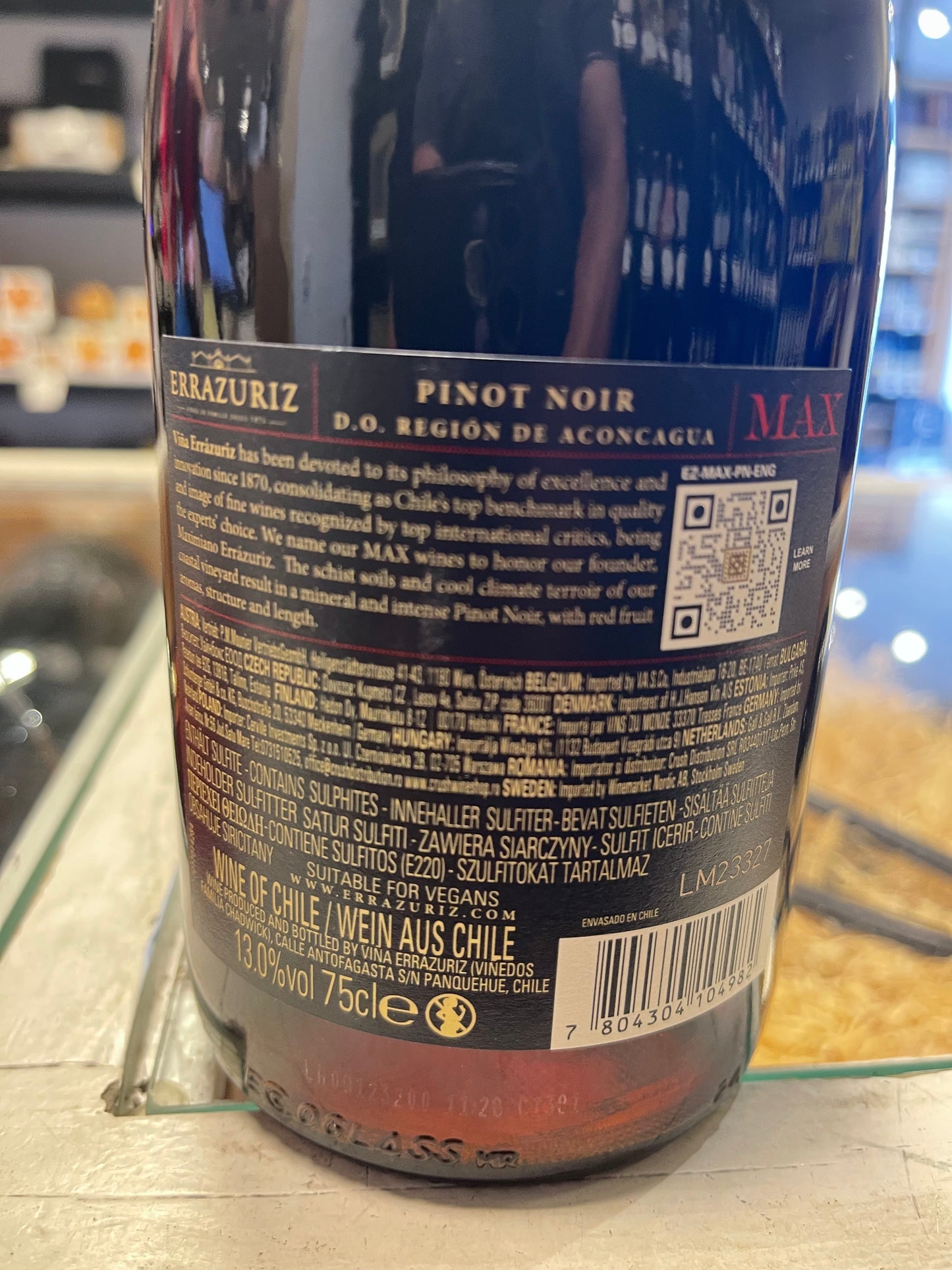 Errazuriz MAX Pinot Noir 2021