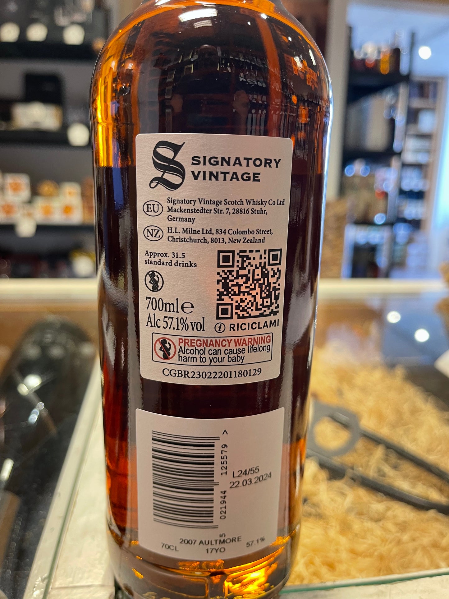 Signatory Aultmore 17 Års 57.1%