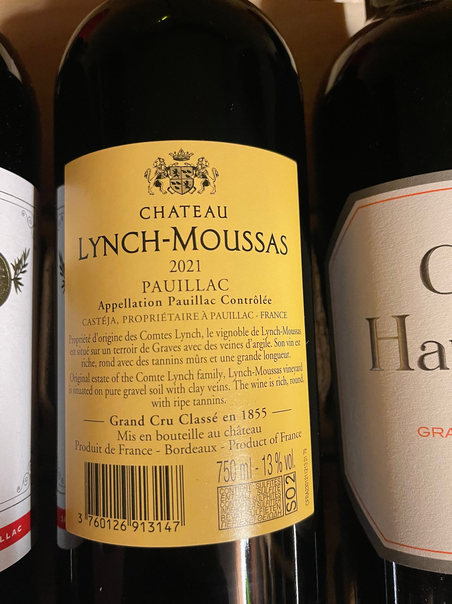 Chateau Lynch-Moussas 2021