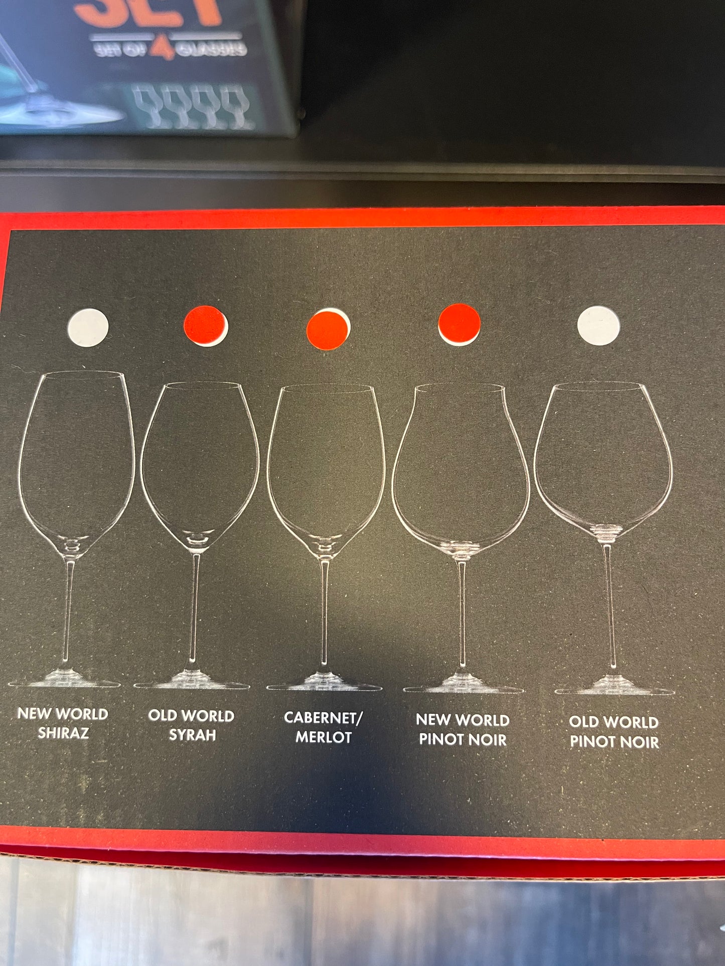 Riedel Veritas Tasting set 3 glas