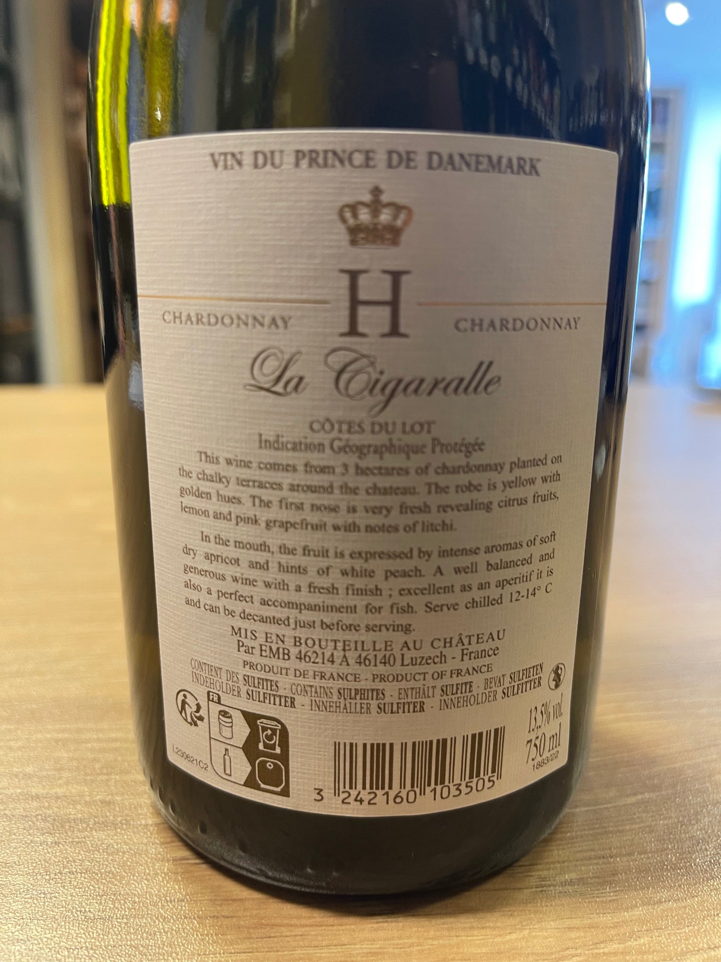 La Cigaralle Chardonnay 2023