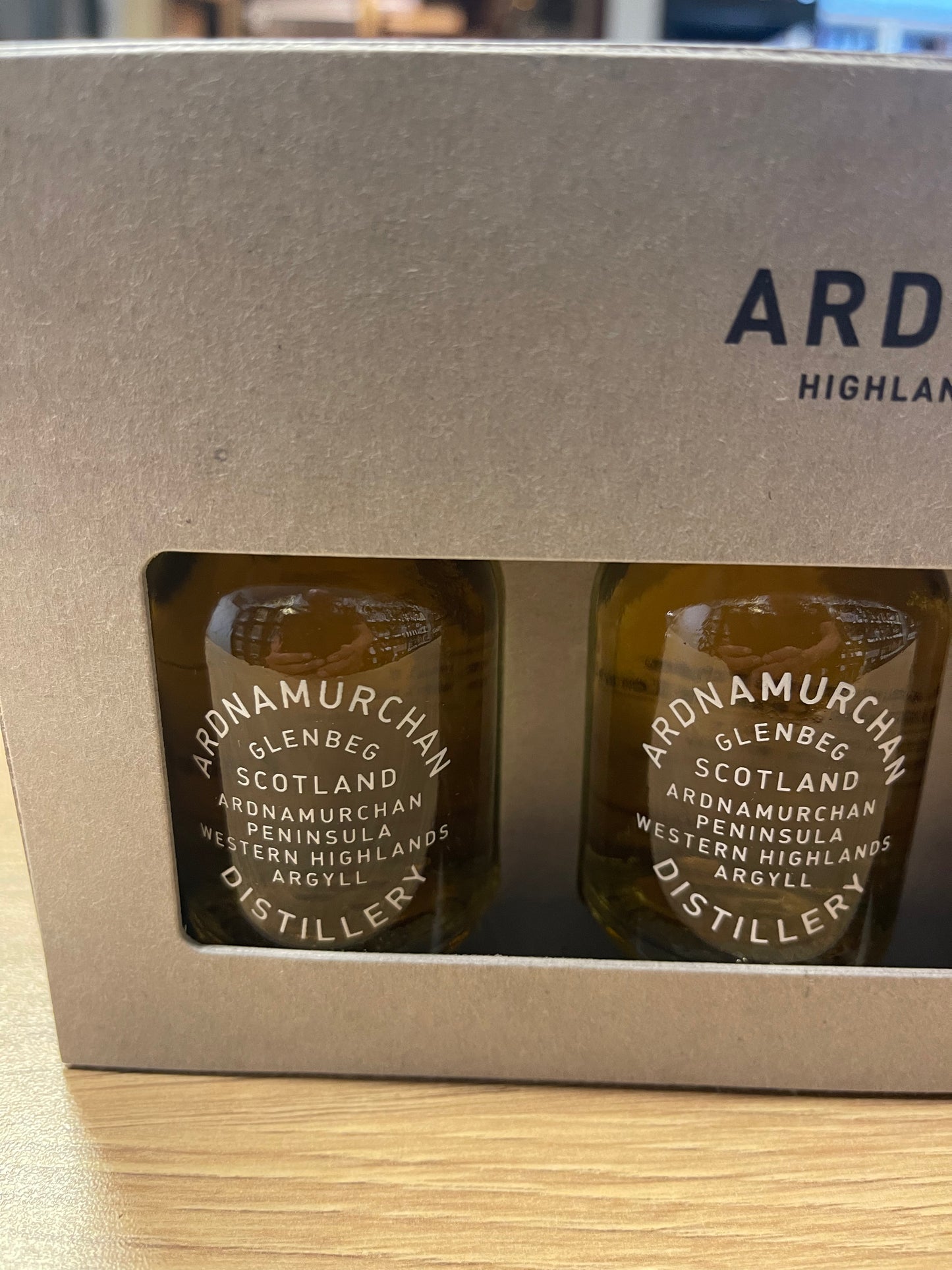 Ardnamurchan 4 x 5 cl gaveæske