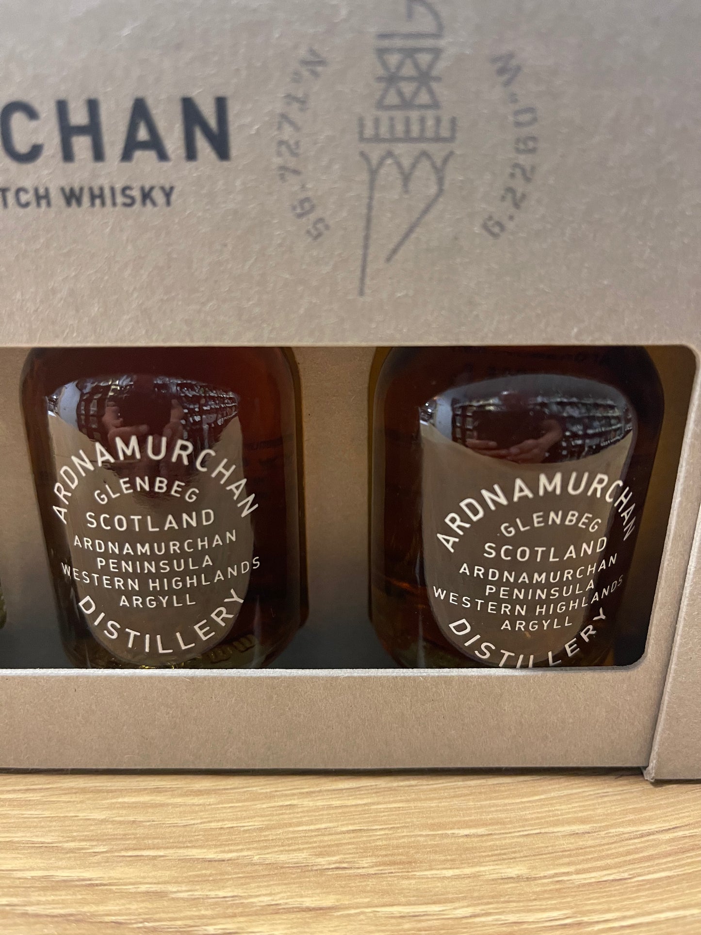 Ardnamurchan 4 x 5 cl gaveæske