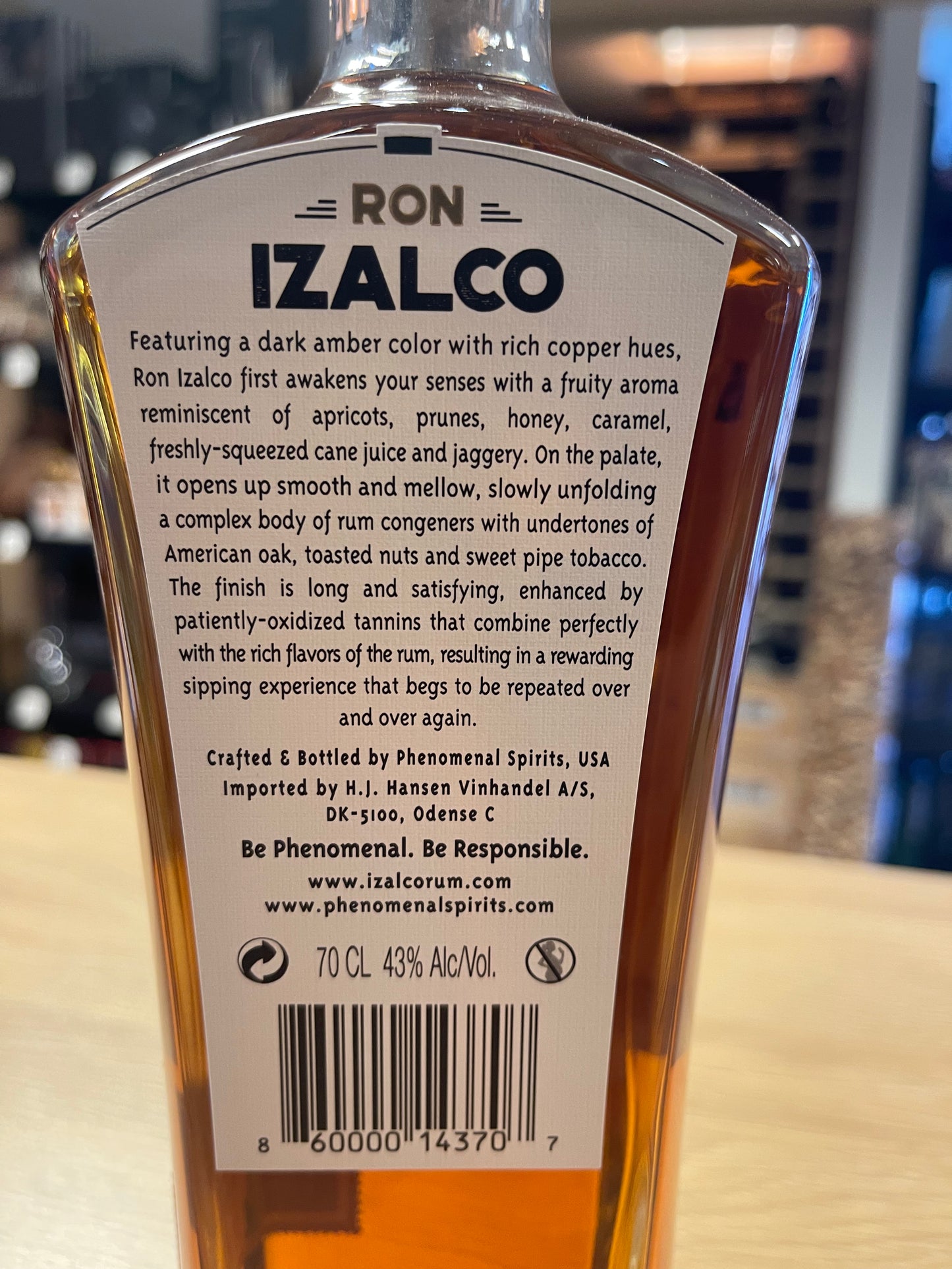 Ron Izalco 10 års 43%