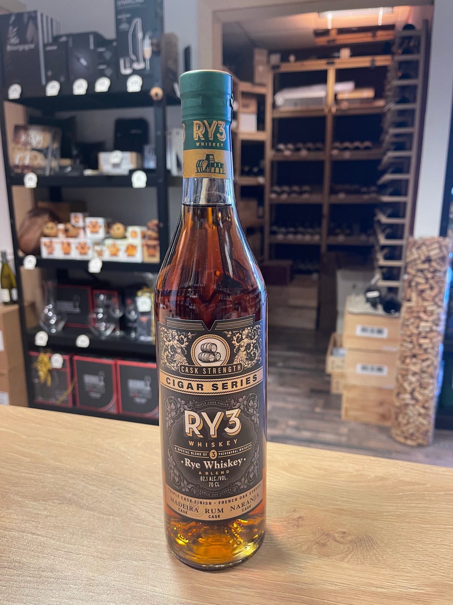 RY3 Whisky Cigar serie 62.1% Rye