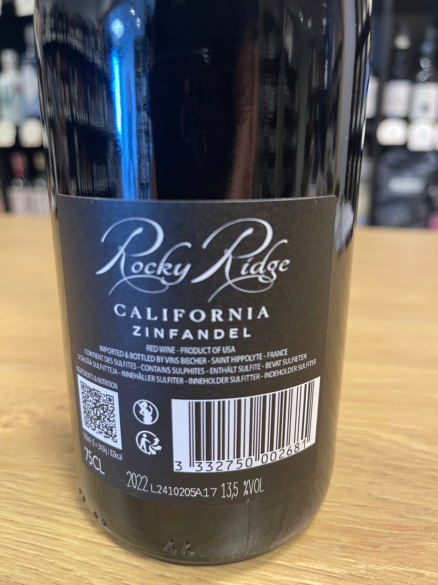 Rocky Ridge Zinfandel 2022