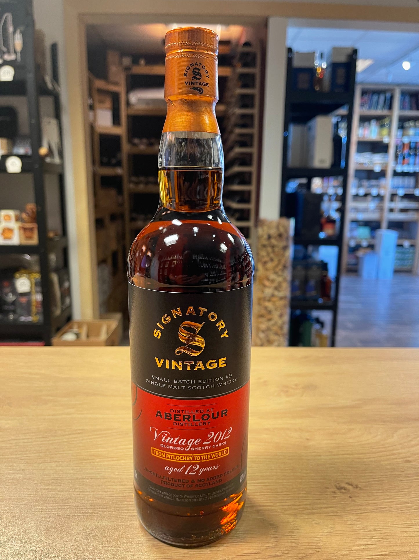 Signatory Aberlour 2012 på 48,2% 12 års