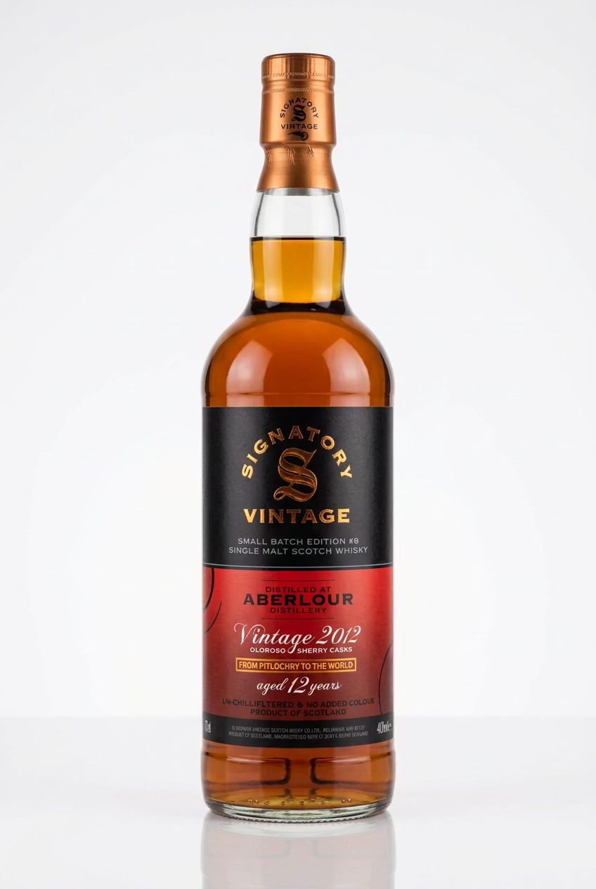 Signatory Aberlour 2012 på 48,2% 12 års