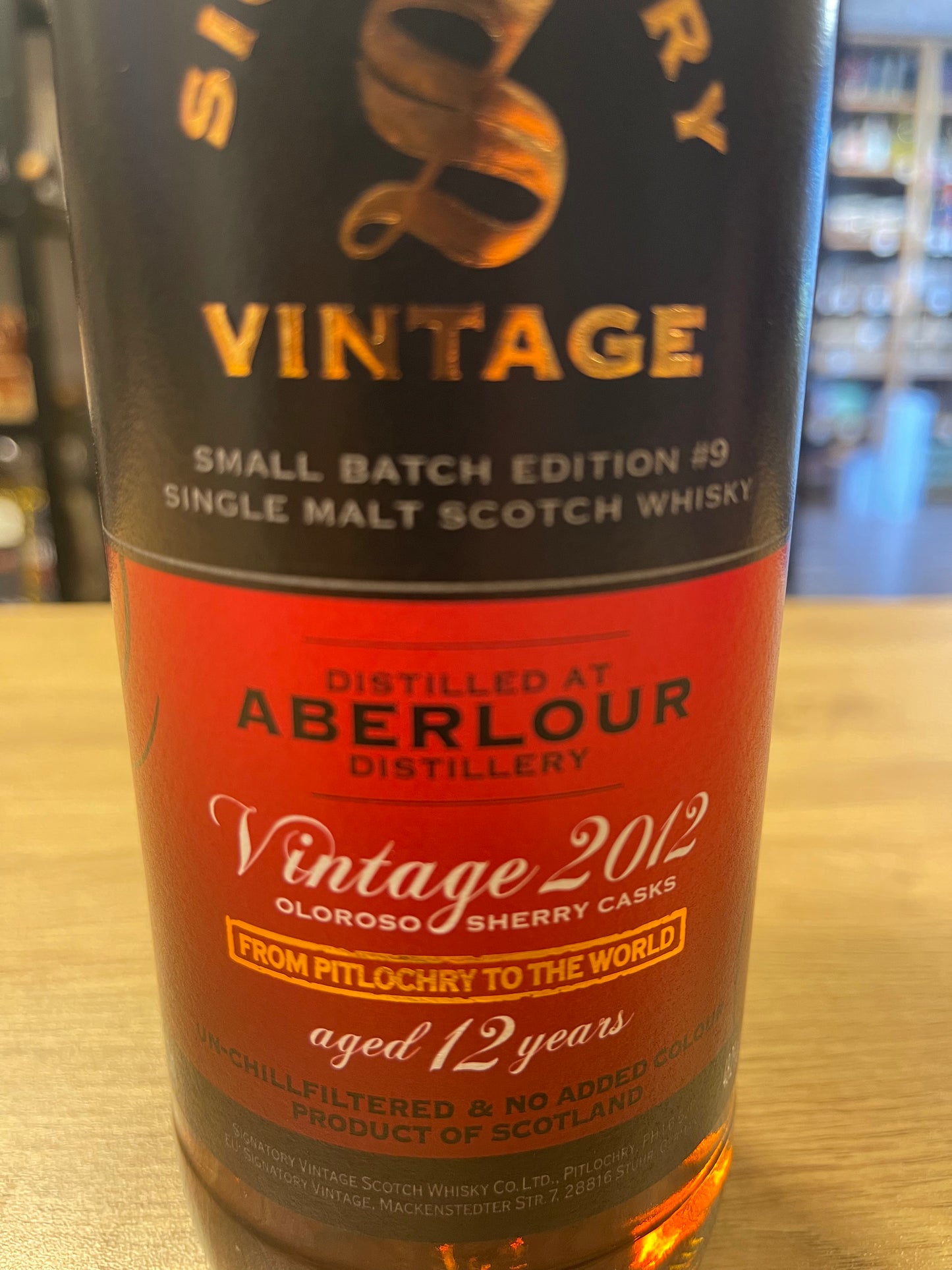 Signatory Aberlour 2012 på 48,2% 12 års