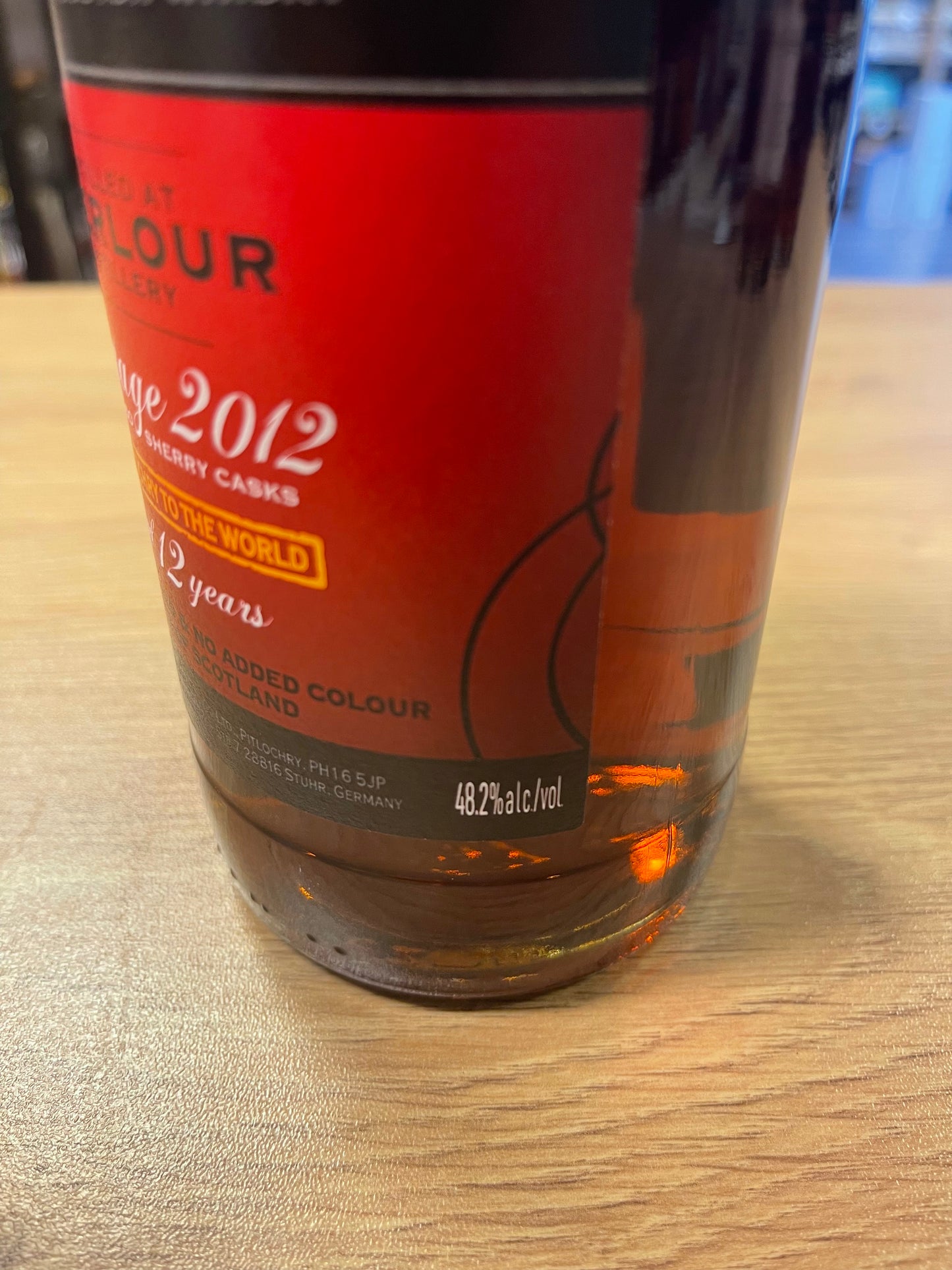 Signatory Aberlour 2012 på 48,2% 12 års