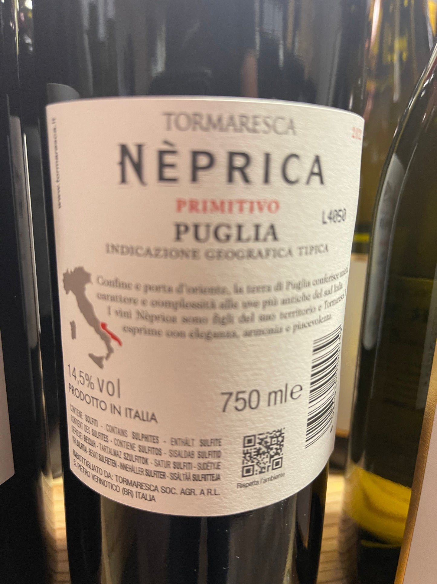 Neprica Tormaresca Puglia 2022/23