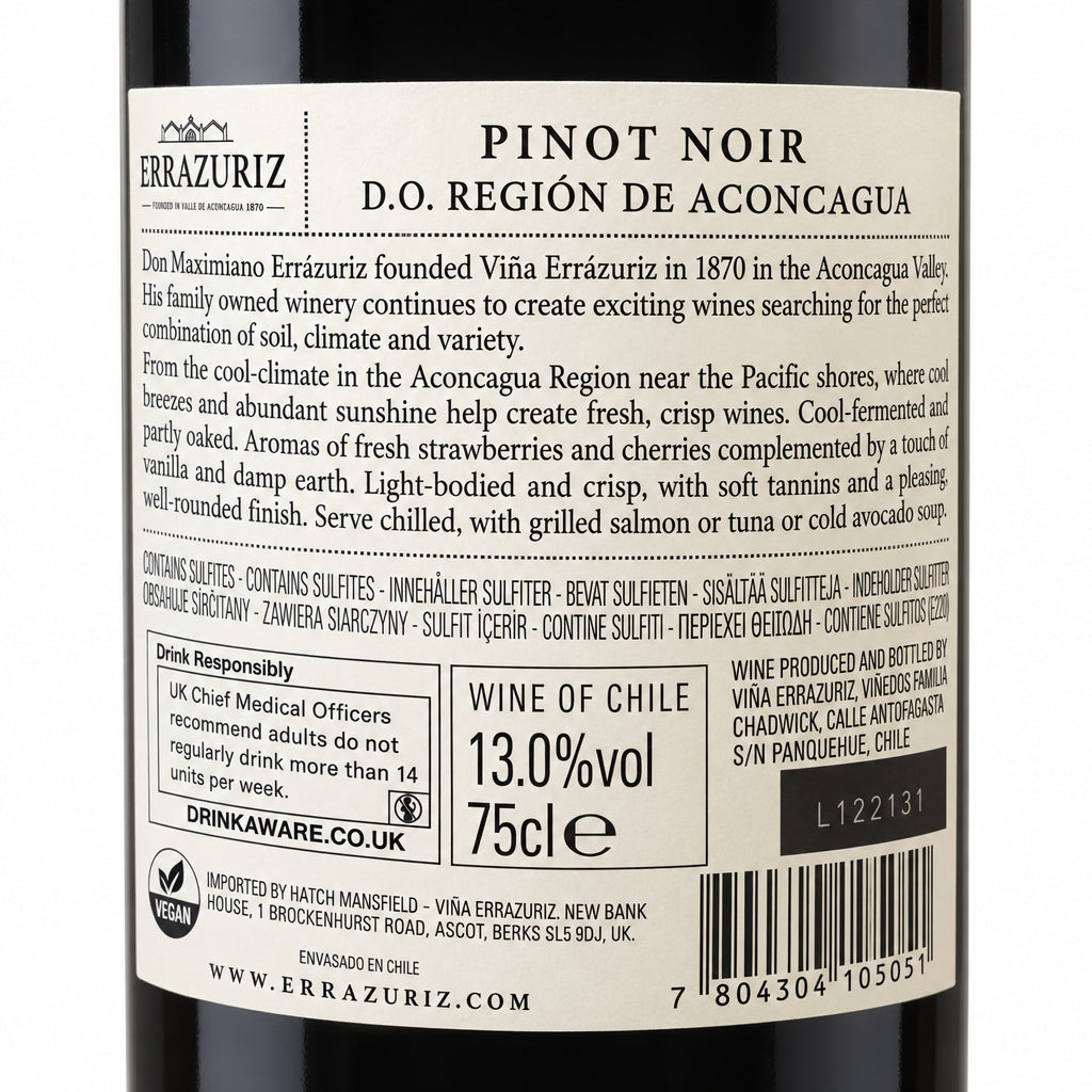 Errazuriz Pinot Noir Reserva 2025