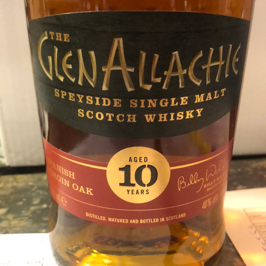 Glen Allachie 10 Års Spanish Virgin Oak 48%