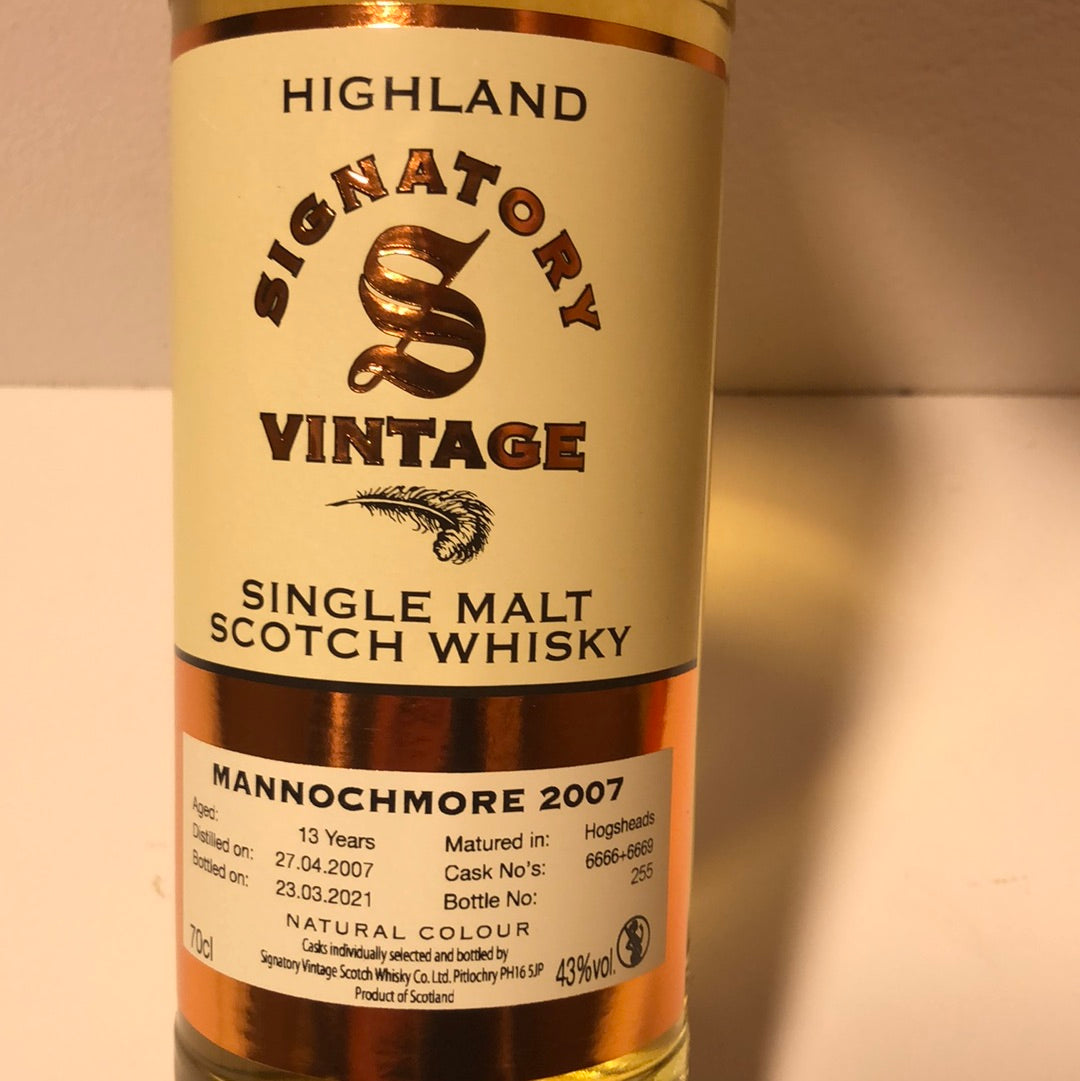 Signatory Mannochmore 2007