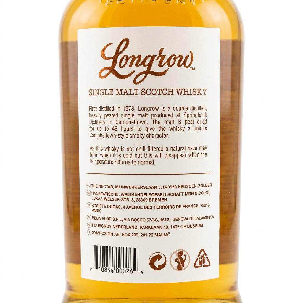 Longrow 46% Peated