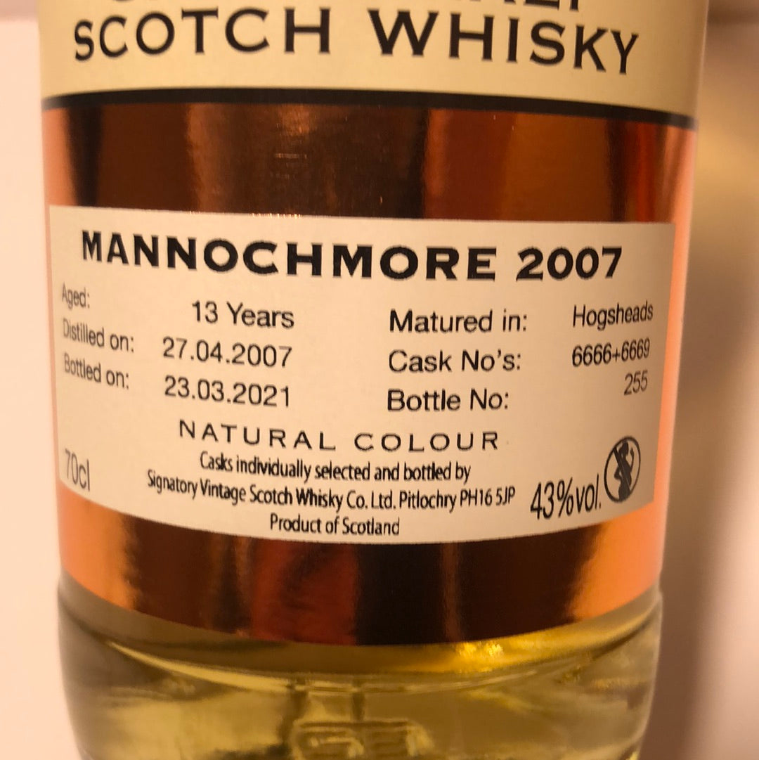 Signatory Mannochmore 2007