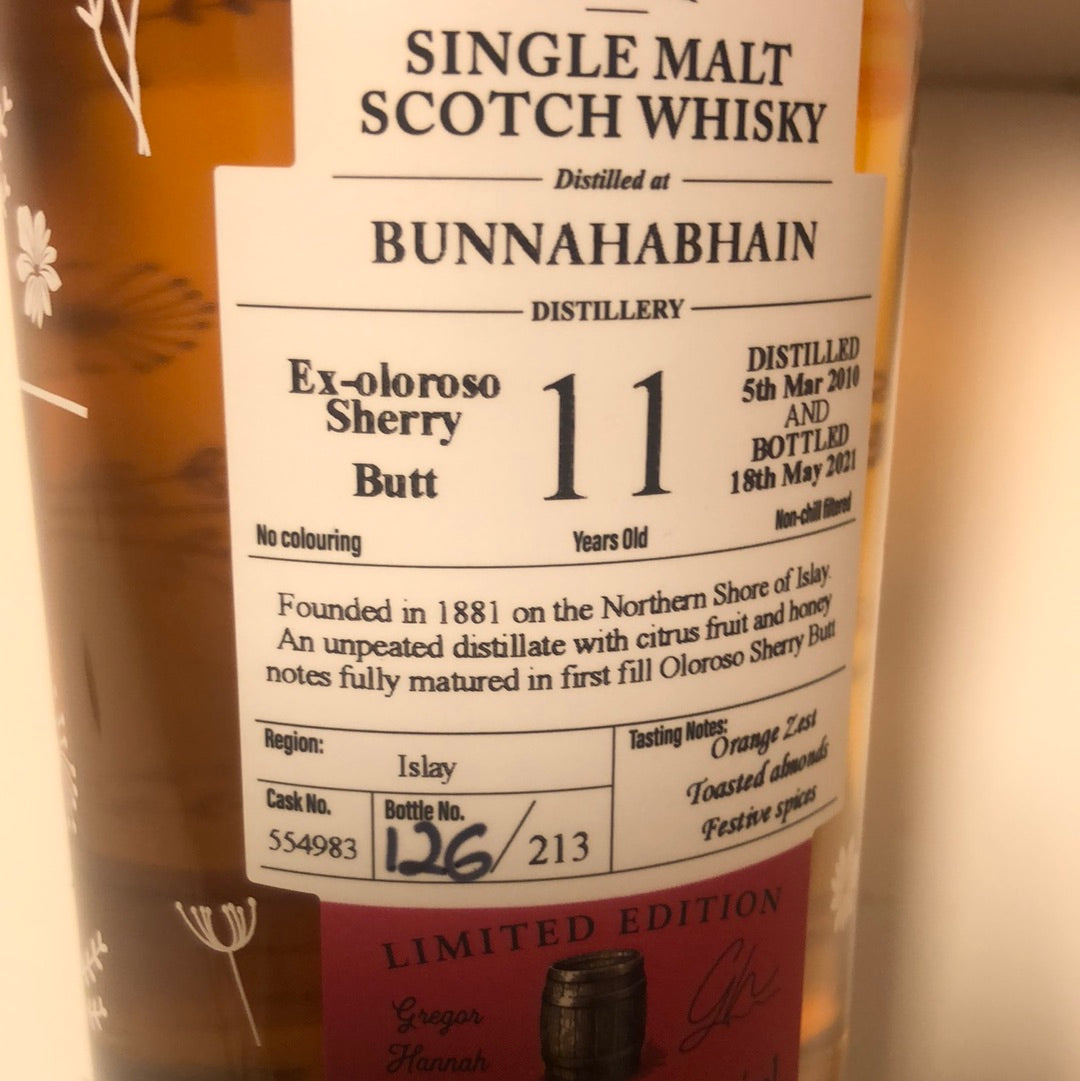 Lady bunnahabhain 11 års 58.9%
