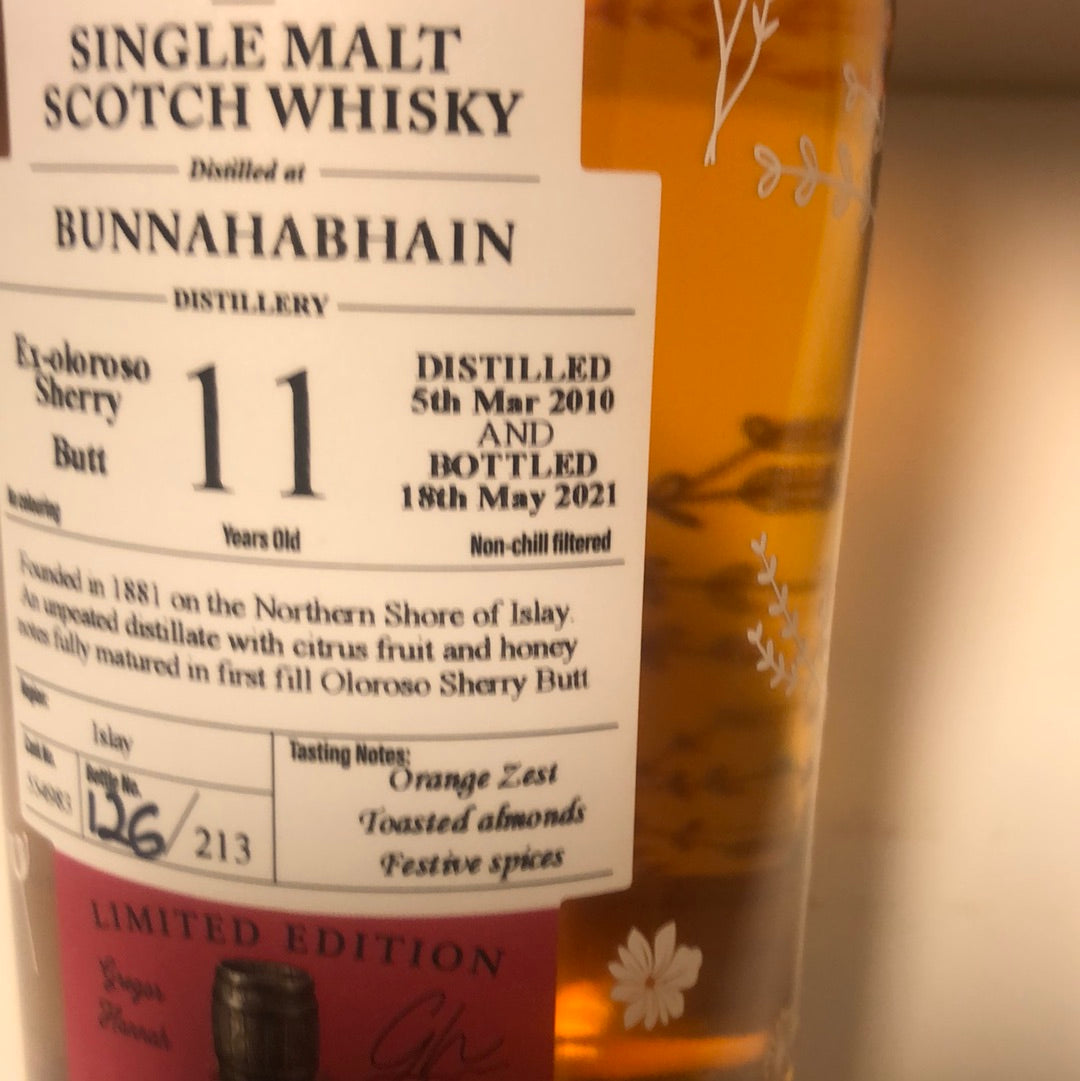 Lady bunnahabhain 11 års 58.9%