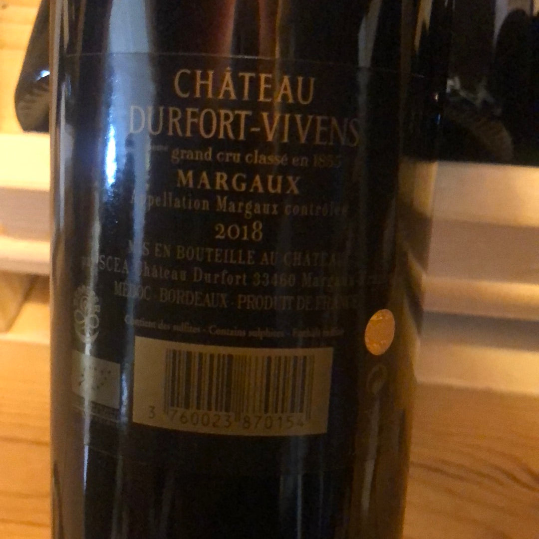 Dufort Vivens 2018