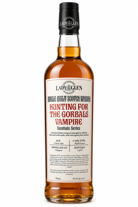 Lady of the glen Glasgow 5 års 58,6% kun lavet 62 flasker