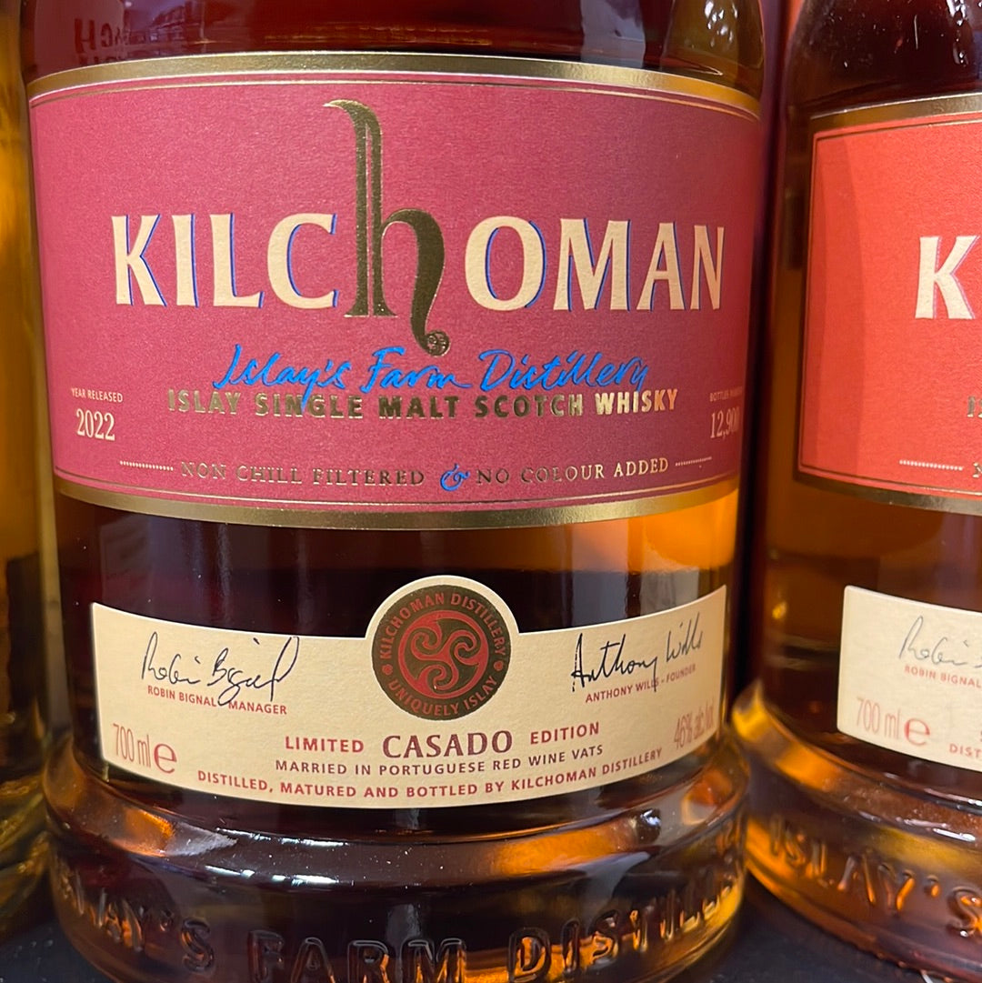 Kilchoman Casado 46%, 70 cl
Kilchoman Distillery