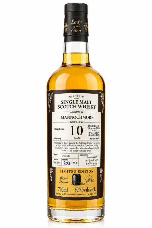 Lady Of the Glen Mannochmore 10 års 59,7%