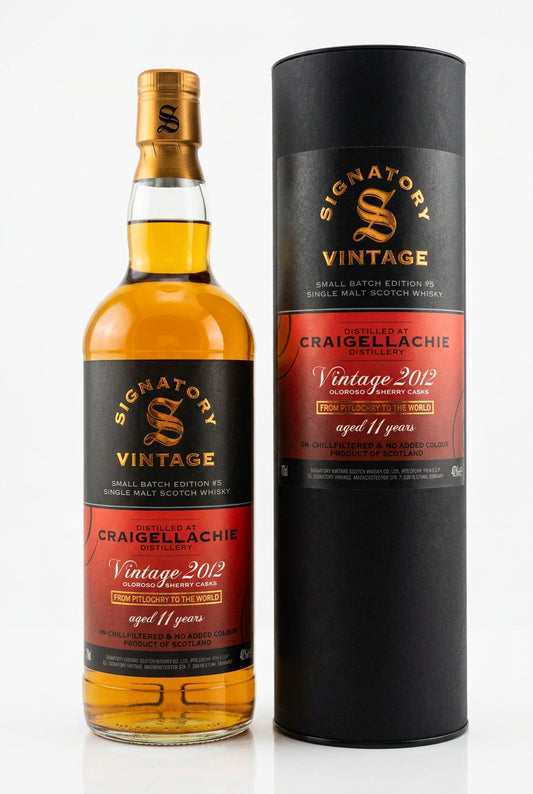Signatory Craigellachie 48.2% 2012 Small Batch