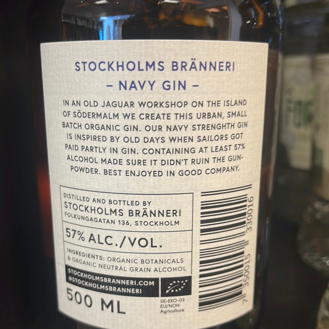 Stockholms Brænderi Navy Gin 57%