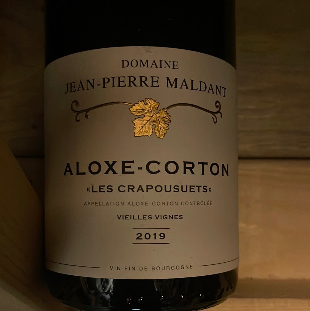 Aloxe-Corton 2019 les crapousuets