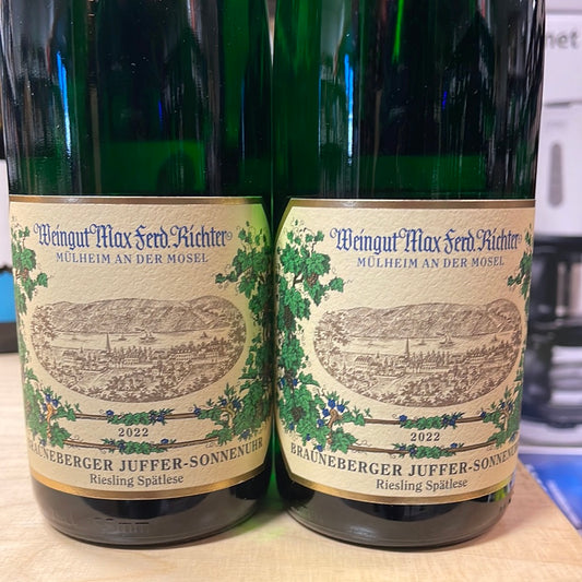 2022 Riesling, Spätlese, Brauneberger Juffer Sonnenuhr
Weingut Max Ferd. Richter