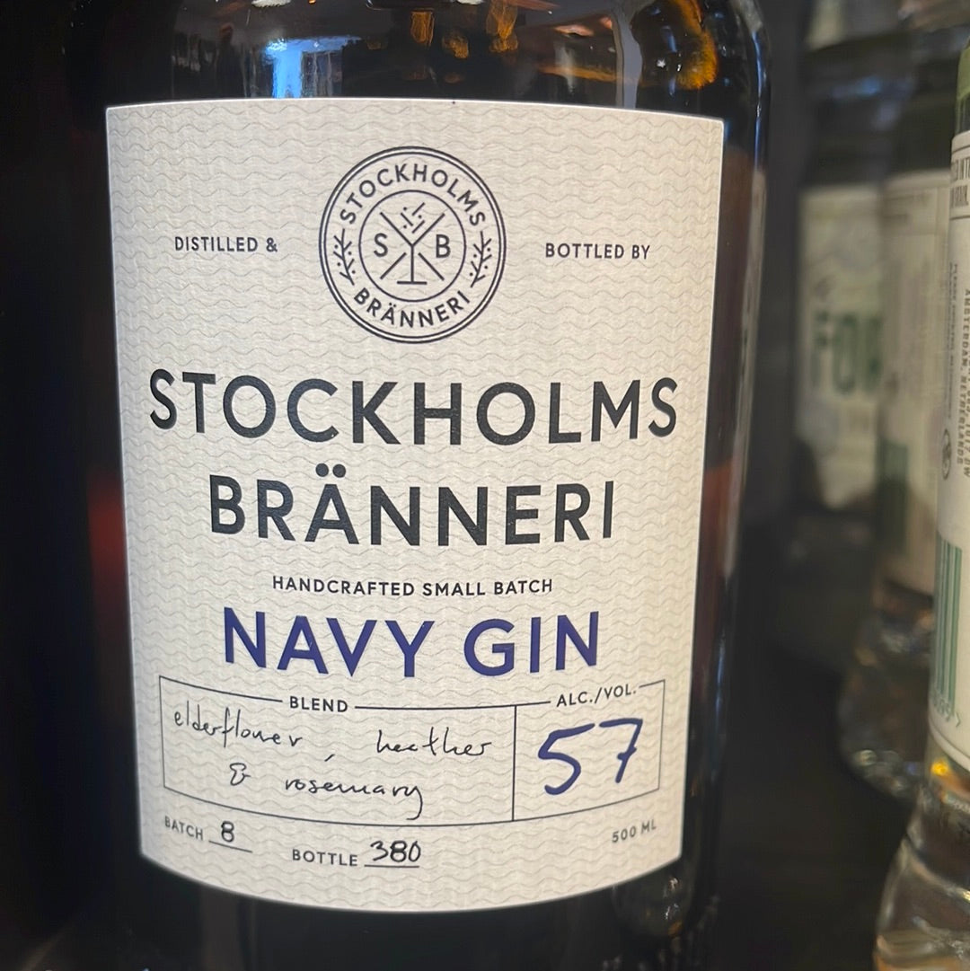 Stockholms Brænderi Navy Gin 57%