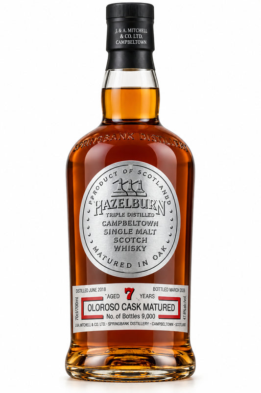 Hazelburn Olorose Cask 7 års 47,9%