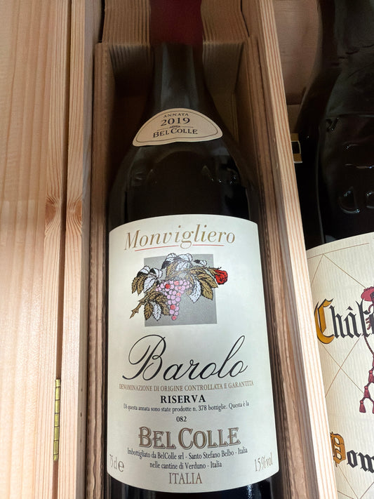 Bel Colle Barolo Monvigliero 2019 Riserva