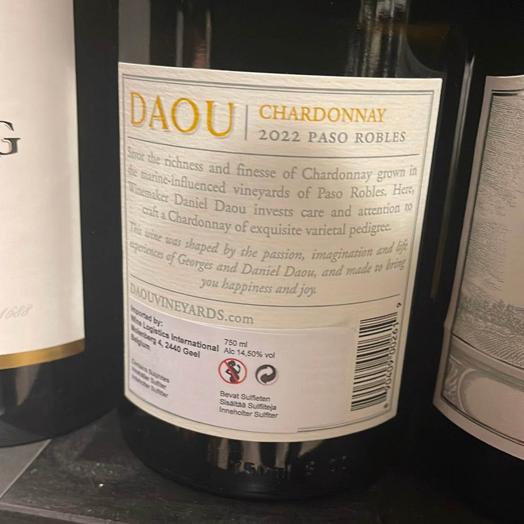 Daou 2022 Chardonnay