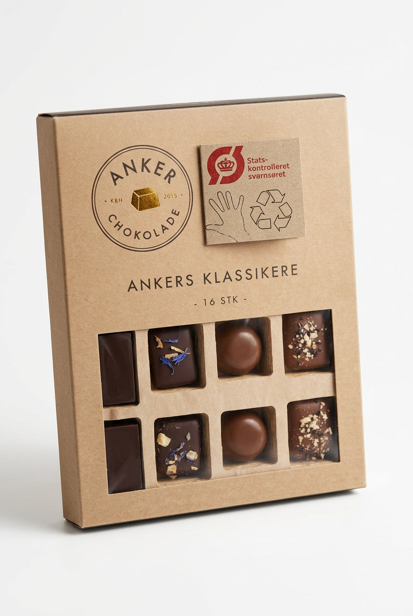 Ankers Chokolade Klassikere 16 Stk.
