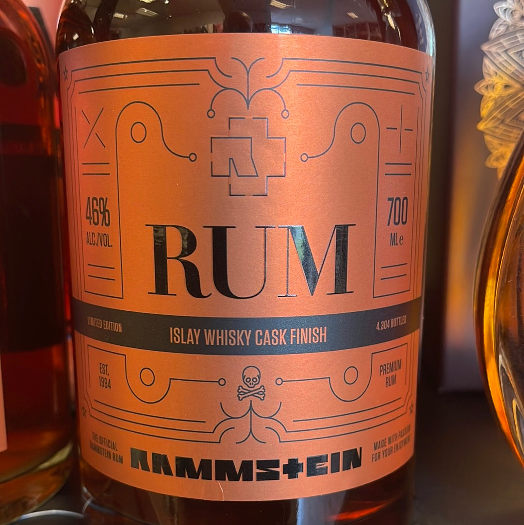 Rammstein islay whisky Cask 4.304 flasker lavet
