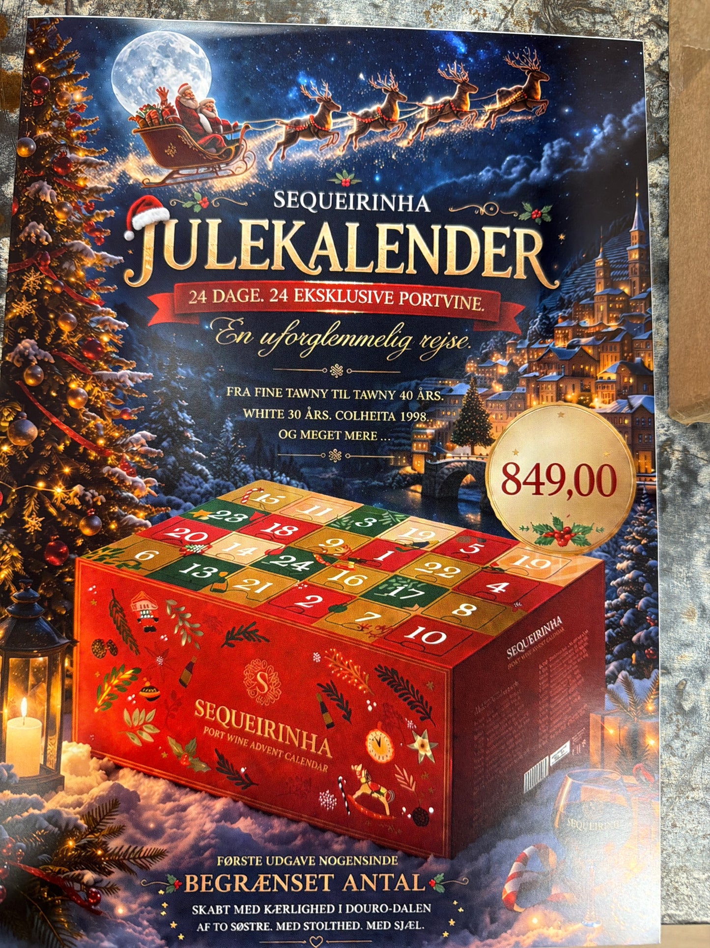Portvins Luksus kalender fra Sequeirinha