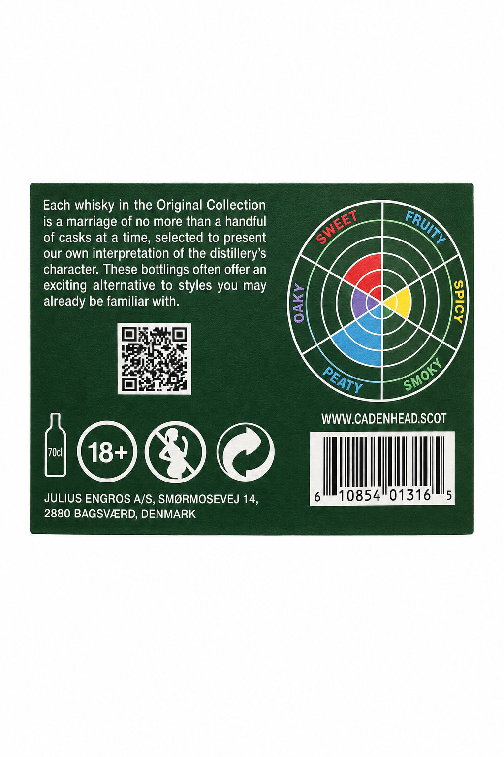 Glen Spey-Glenlivet 16 Years Cadenhead's Original Collection Fresh Amontillado Finish