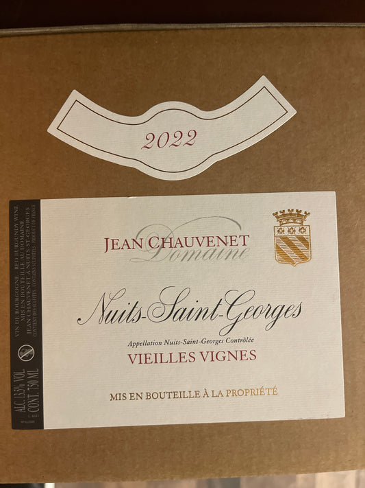 Jean Chauvenet Nuits Saint Georges 2022