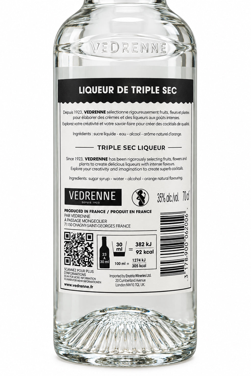 Vedrenne Triple sec 35%