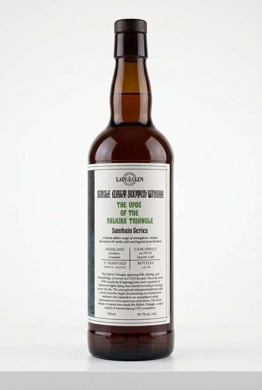 Lady of the glen Deanston 11 års 49,7% the ufos of the falkirk triangle