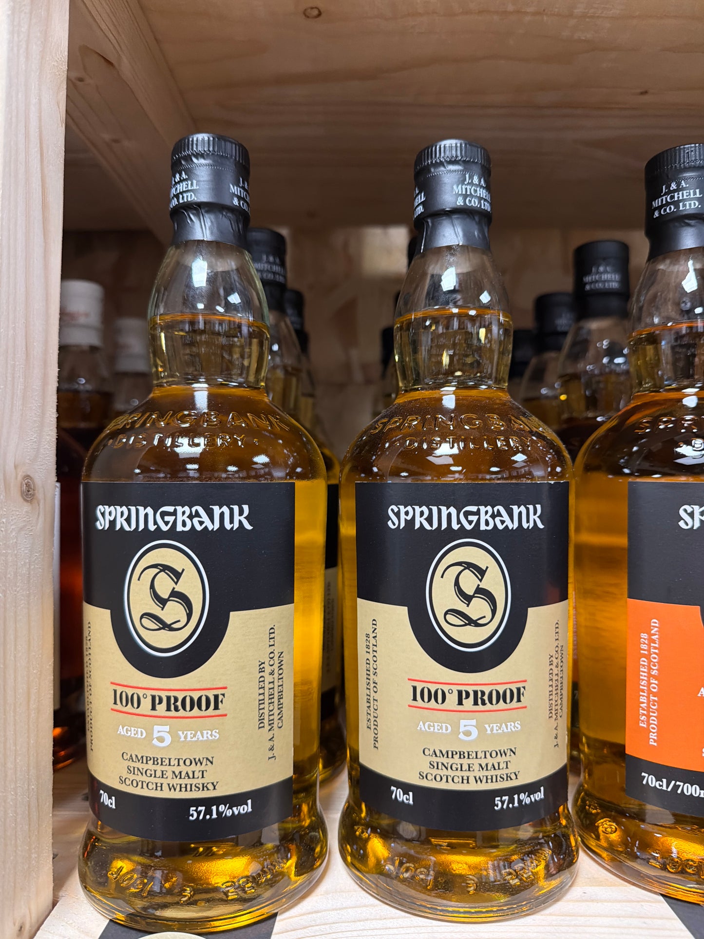 Springbank 100 proof 57,1% 5 års