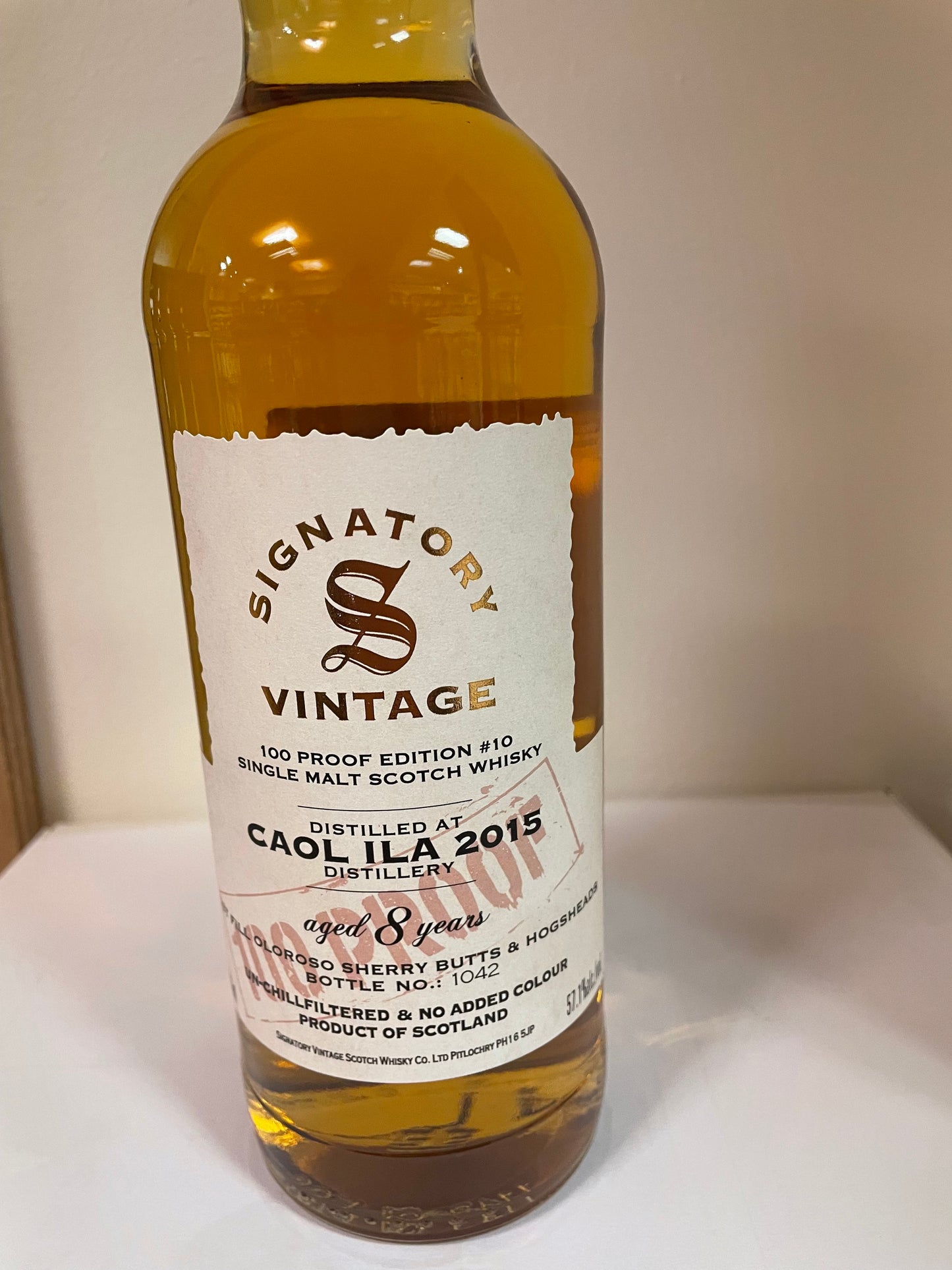 Signatory Caol Ila 57.1% 2015