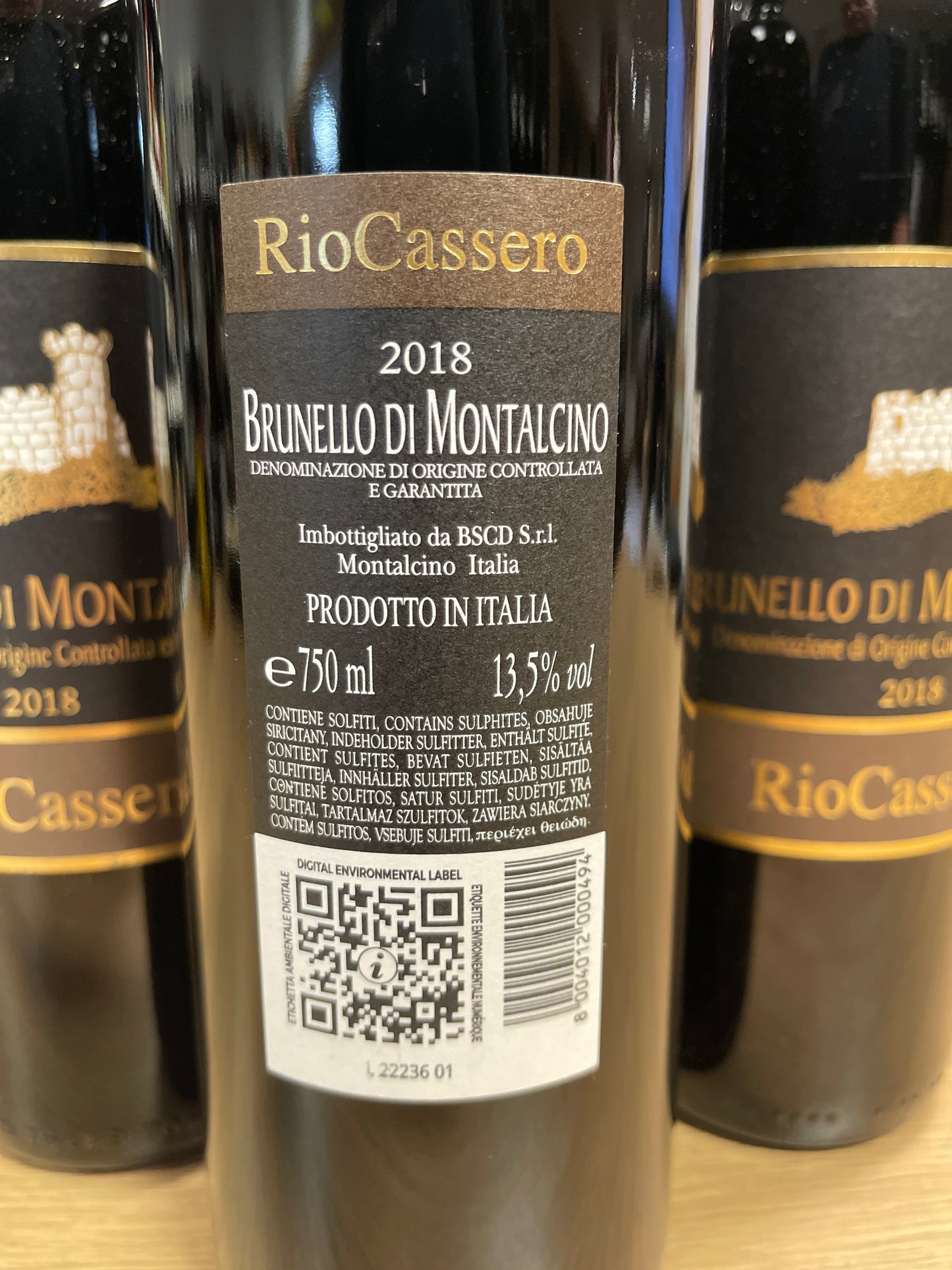 Brunello di Montalcino 2018 Rio Cassero 13,5%