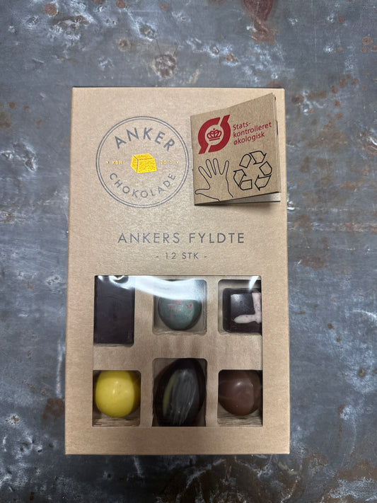 Ankers Chokolade Fyldte 12 Stk.