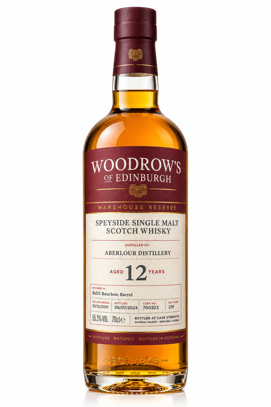 Woodrows Aberlour 12 års 55,3%