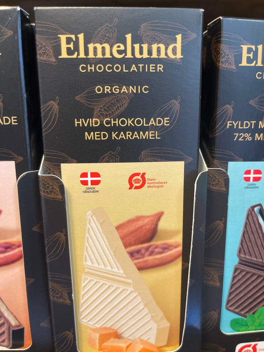 Elmelund Hvid Choko m karamel