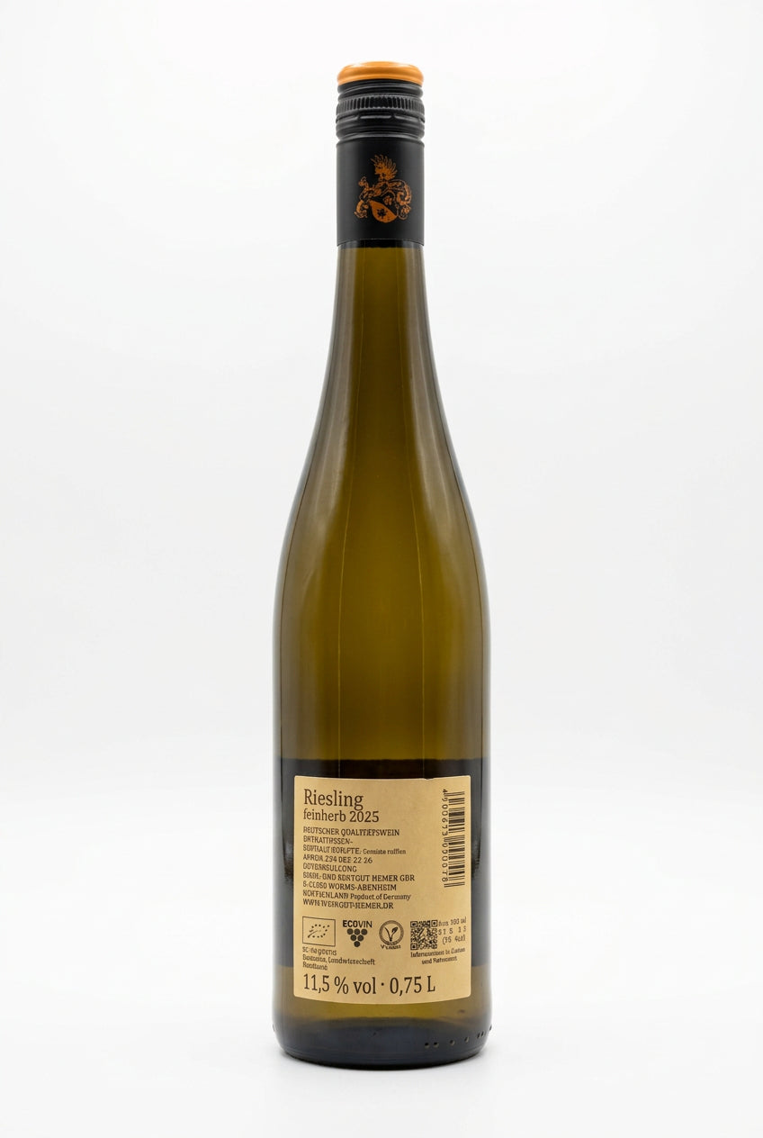 Hemer Riesling Feinherb Øko 2024