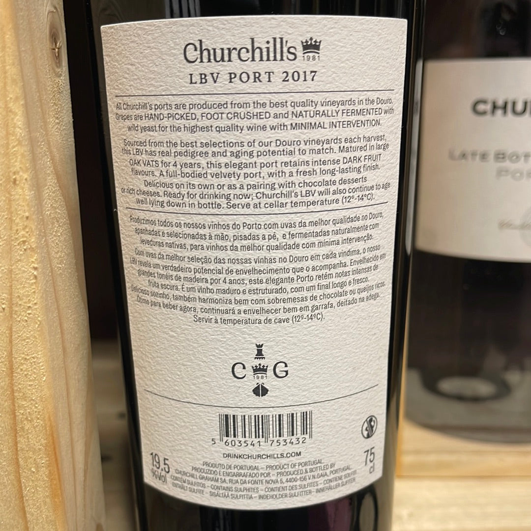 2017 Late Bottled Vintage Port Churchill